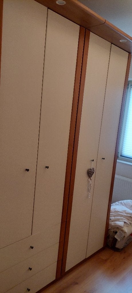 kast slaapkamer dubbele kast, Ophalen, Gebruikt, 200 cm of meer, 50 tot 100 cm