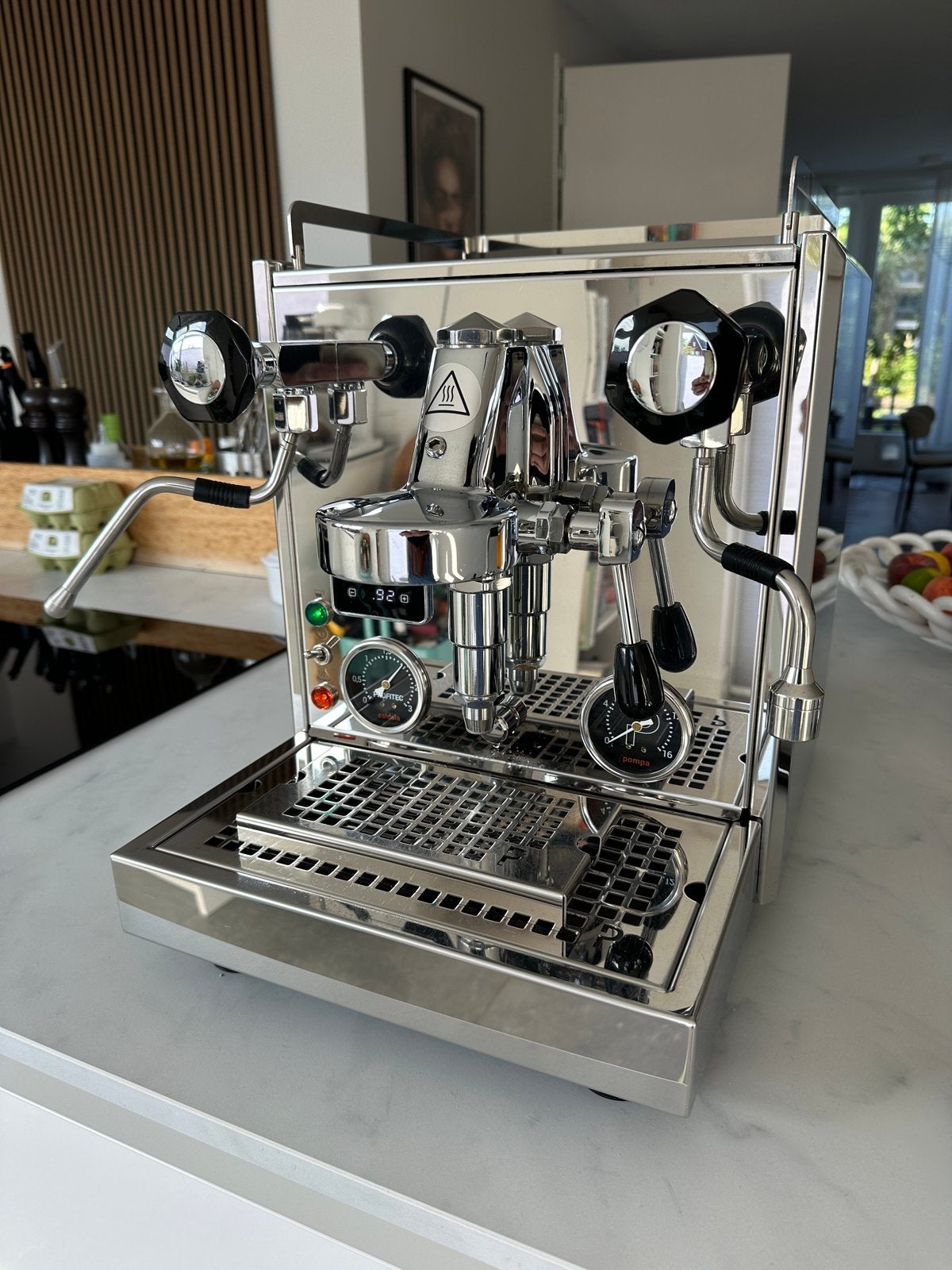Profitec Pro 700 Dual Boiler Espressomachine ECM Synchronika, Witgoed en Apparatuur, Koffiezetapparaten, Ophalen, Afneembaar waterreservoir