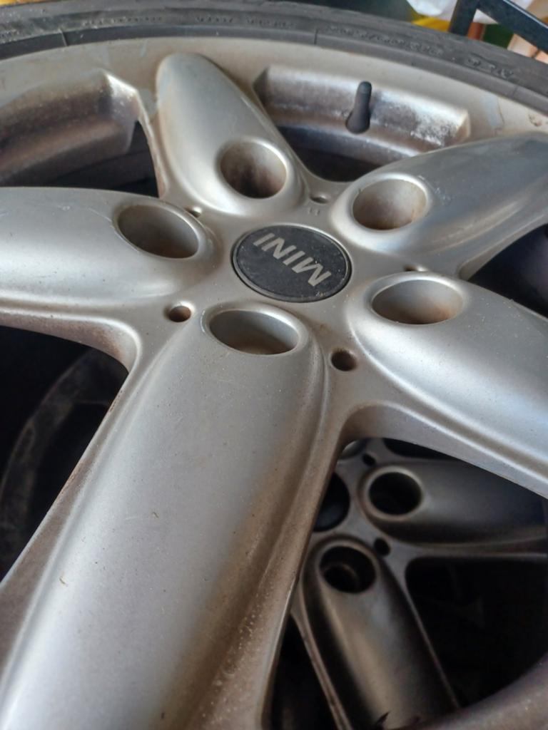 Mini Cooper velgen met banden, Ophalen of Verzenden, Gebruikt