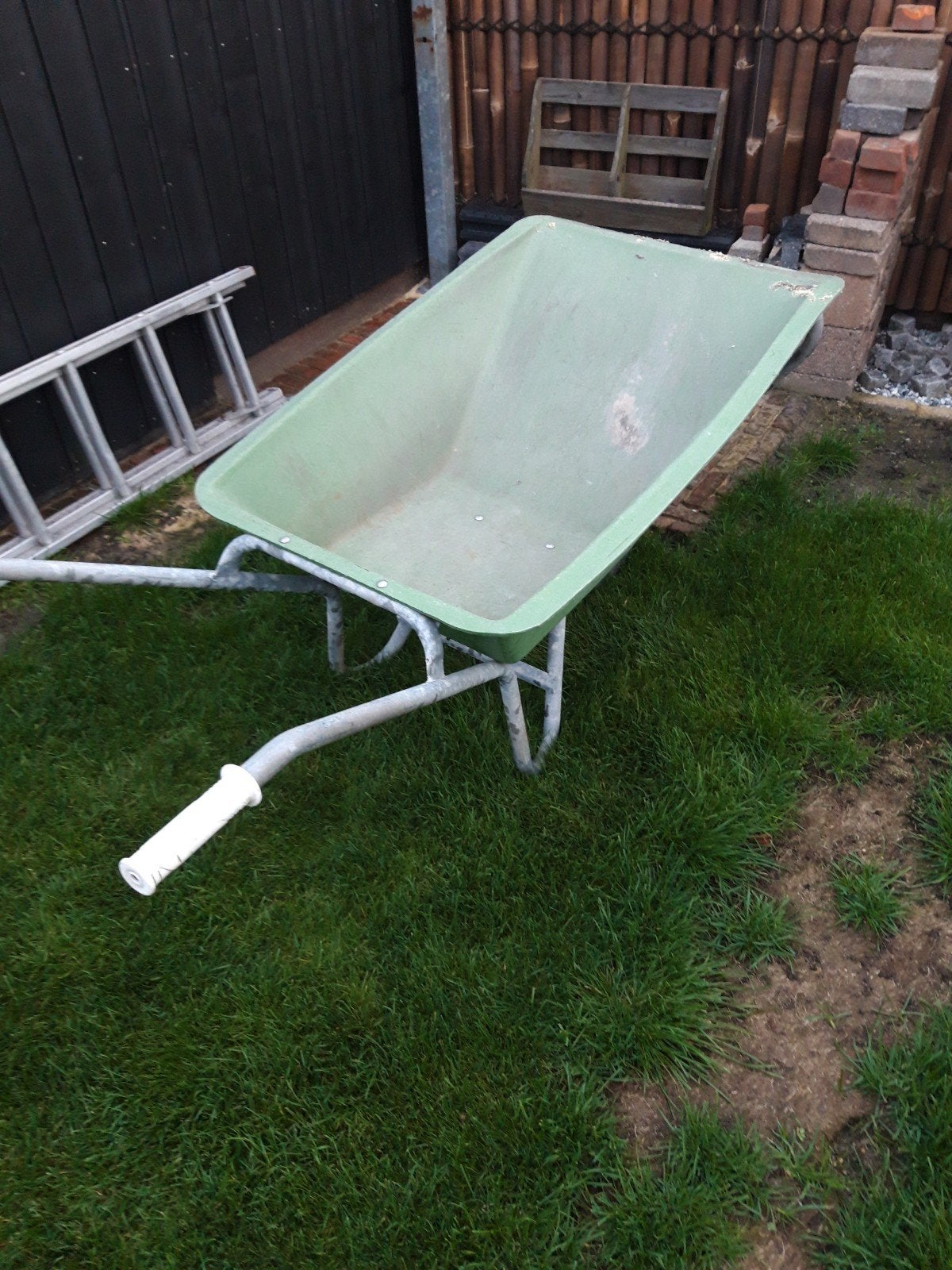 kruiwsgen, Tuin en Terras, Ophalen, Gebruikt, Hout