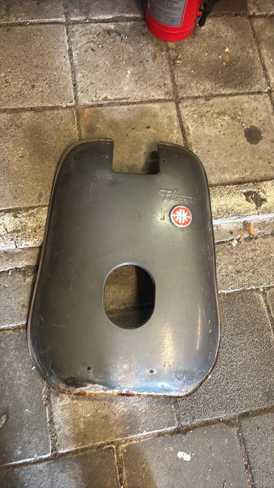 Kreidler Florett beenscherm, Fietsen en Brommers, Ophalen, Zo goed als nieuw