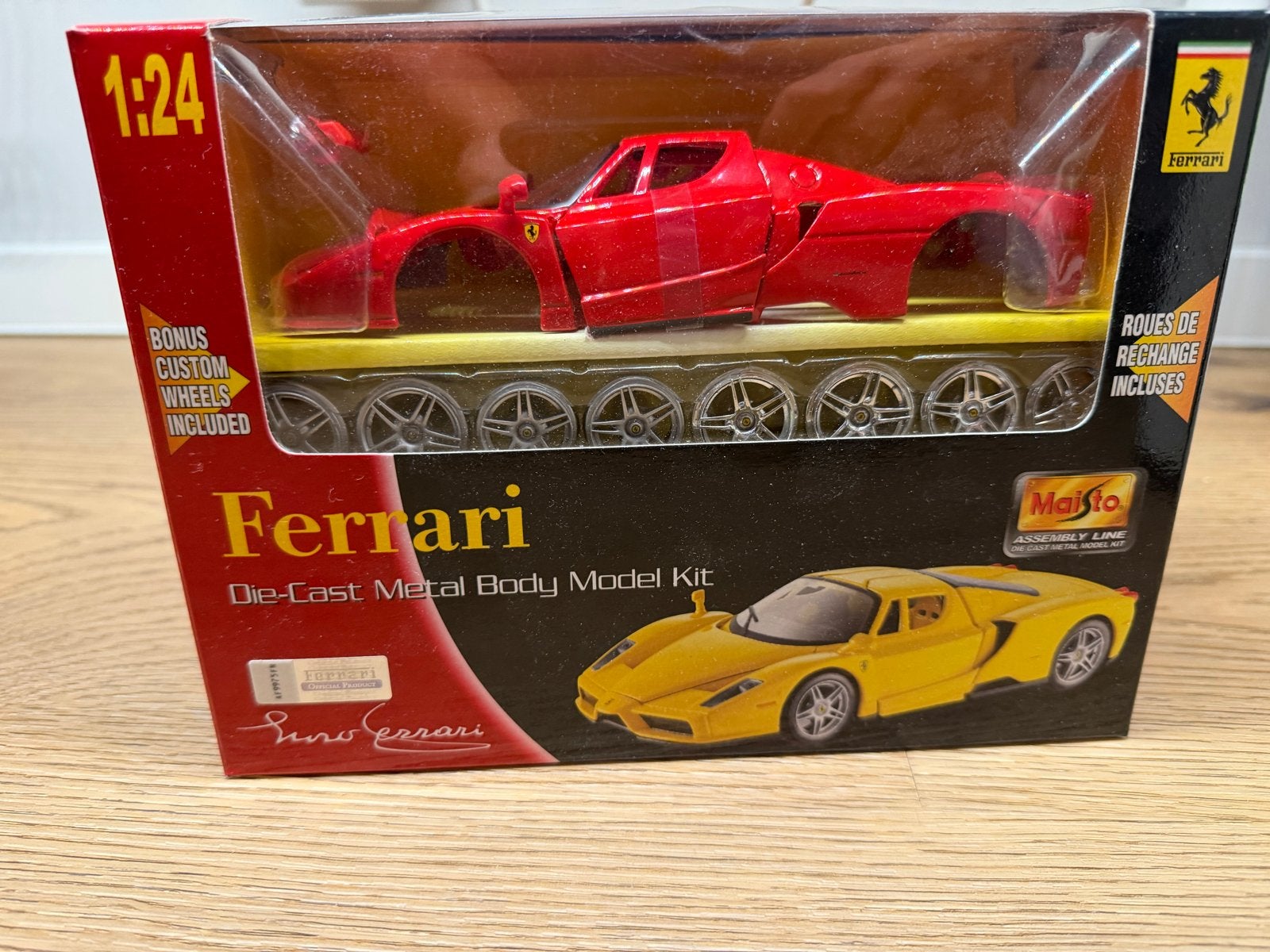 Maisto Ferrari Enzo Die-Cast Modelbouw Kit 1:24, Hobby en Vrije tijd, Ophalen, Nieuw, Auto, Maisto
