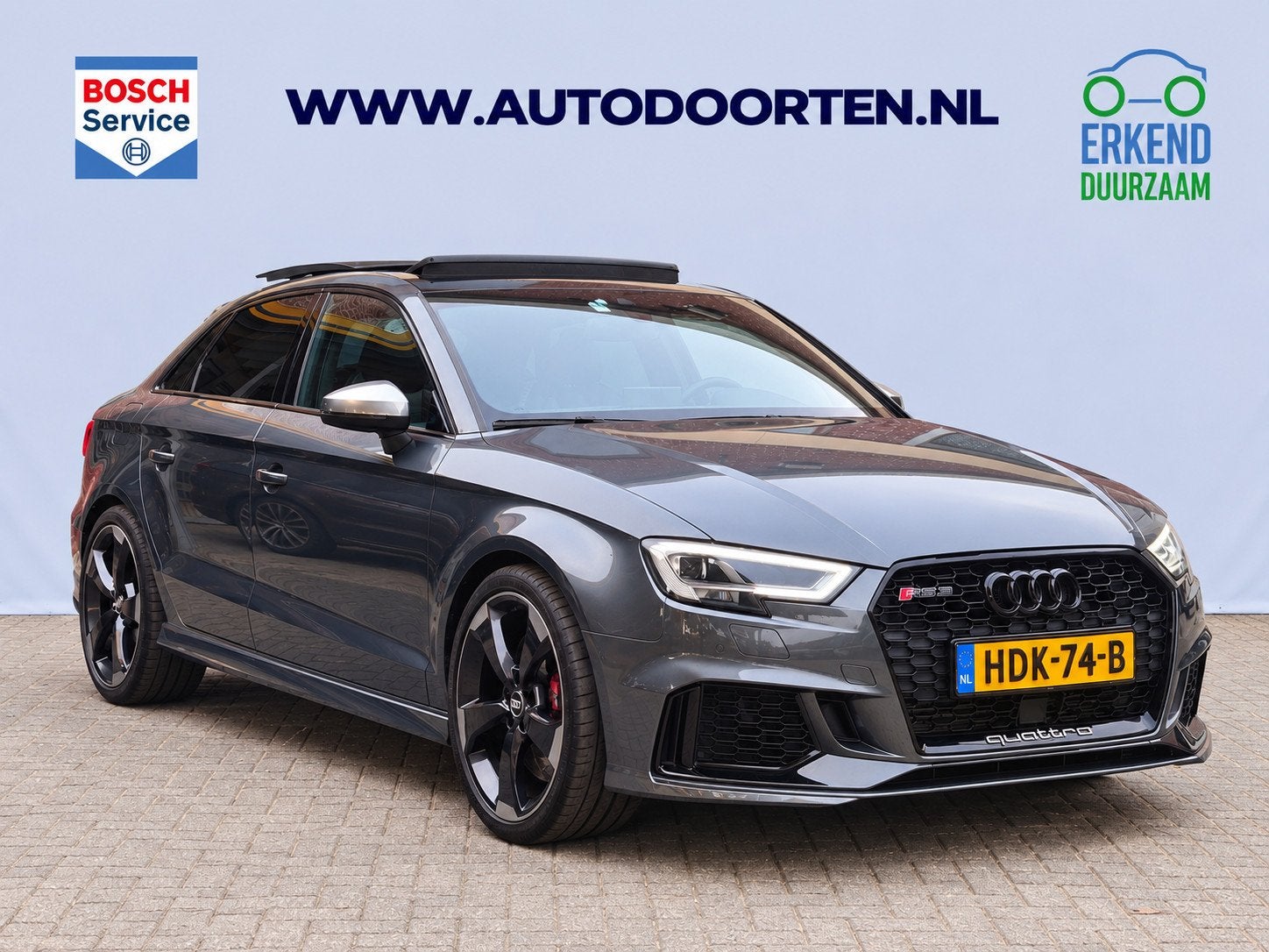 Audi A3 Limousine 2.5 TFSI RS 3 quattro|B&O|RS Leder|Pano|Ca, Auto's, Automaat, Gebruikt, RS3, Leder