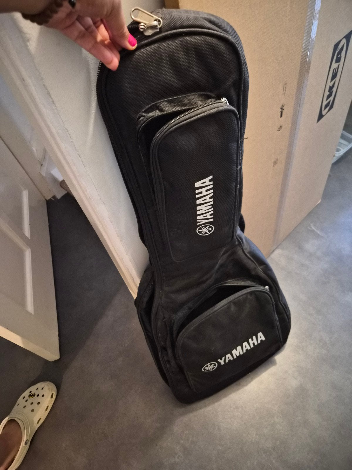 Yamaha gitaartas - Zwart, zo goed als nieuw, Muziek en Instrumenten, Behuizingen en Koffers, Ophalen of Verzenden, Zo goed als nieuw