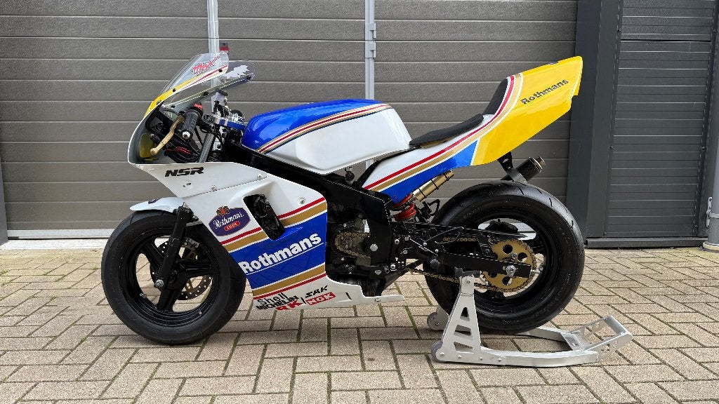 Honda NSR 50 mini-bike Rothmans-uitvoering, Ophalen, 6 versnellingen, Gebruikt, Overige modellen