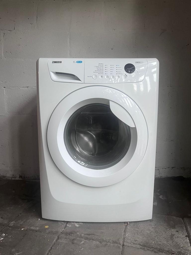 Wasmachine - Zanussi ZWF71663W - 7kg, A+++, Ophalen, Gebruikt, 8 tot 10 kg, 1600 toeren of meer