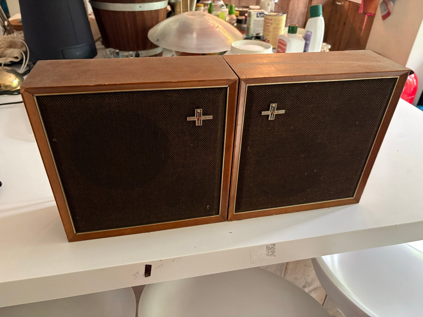 Vintage Philips 22RH422/01Z Luidsprekers - Set van 2, Ophalen, Gebruikt, Minder dan 60 watt, Philips
