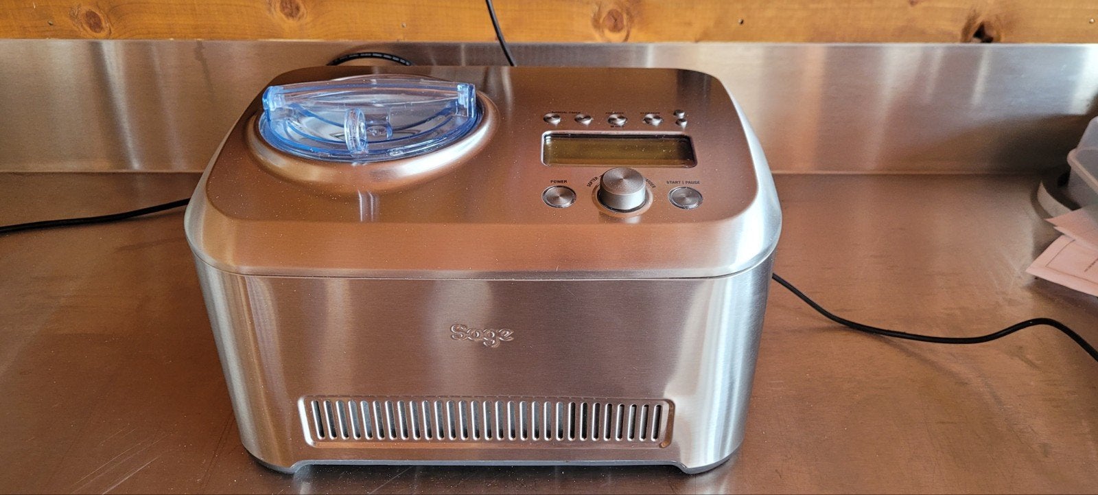 sage ijsmachine the smart scoop, Ophalen of Verzenden, Zo goed als nieuw