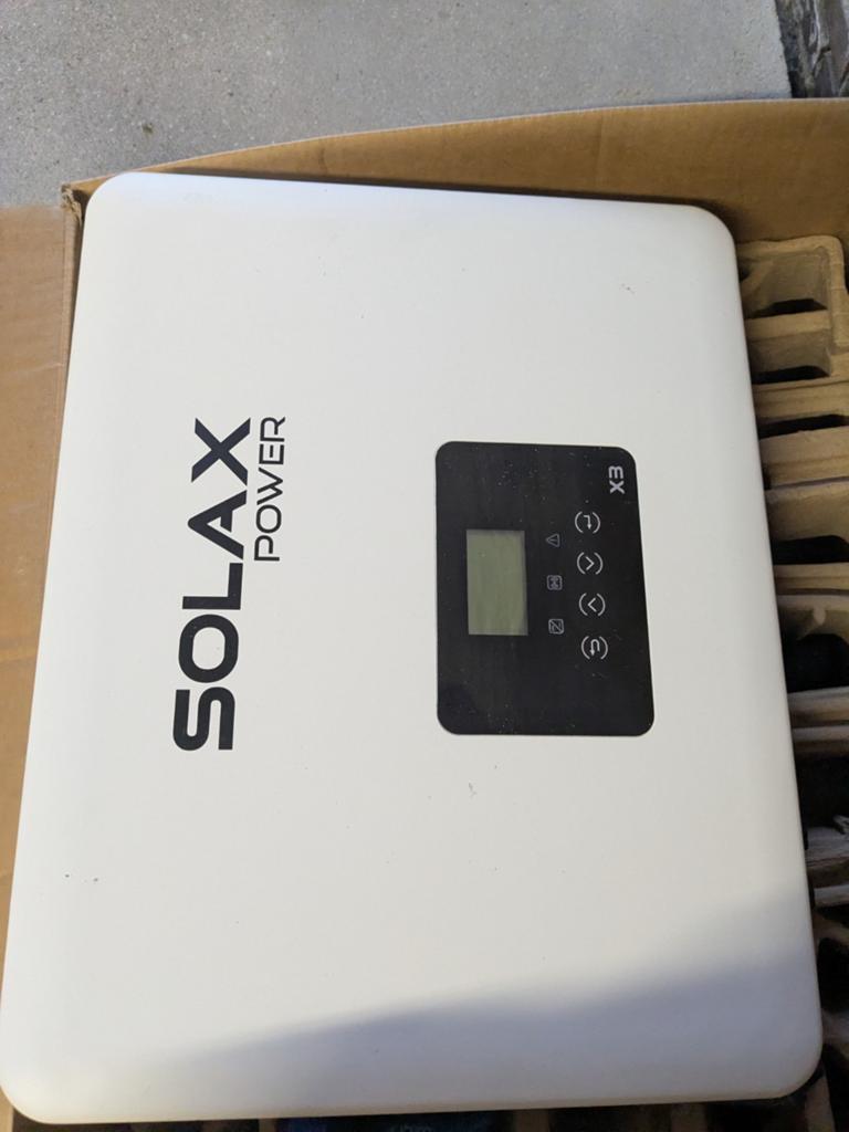 SolaX Power X3-7.0-T-D Omvormer - Zo goed als nieuw, Doe-het-zelf en Verbouw, Zonnepanelen en Toebehoren, Ophalen of Verzenden