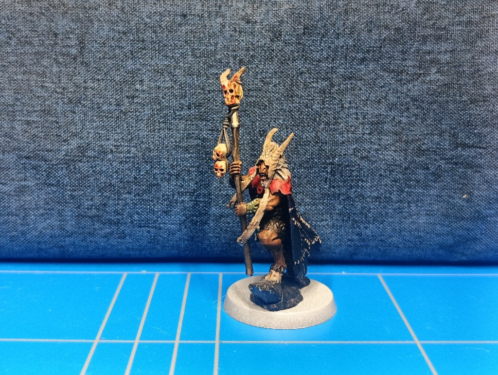 Warhammer Old World Beastman Bray Shaman Set 1, Hobby en Vrije tijd, Wargaming, Gebruikt, Warhammer, Ophalen of Verzenden, .
