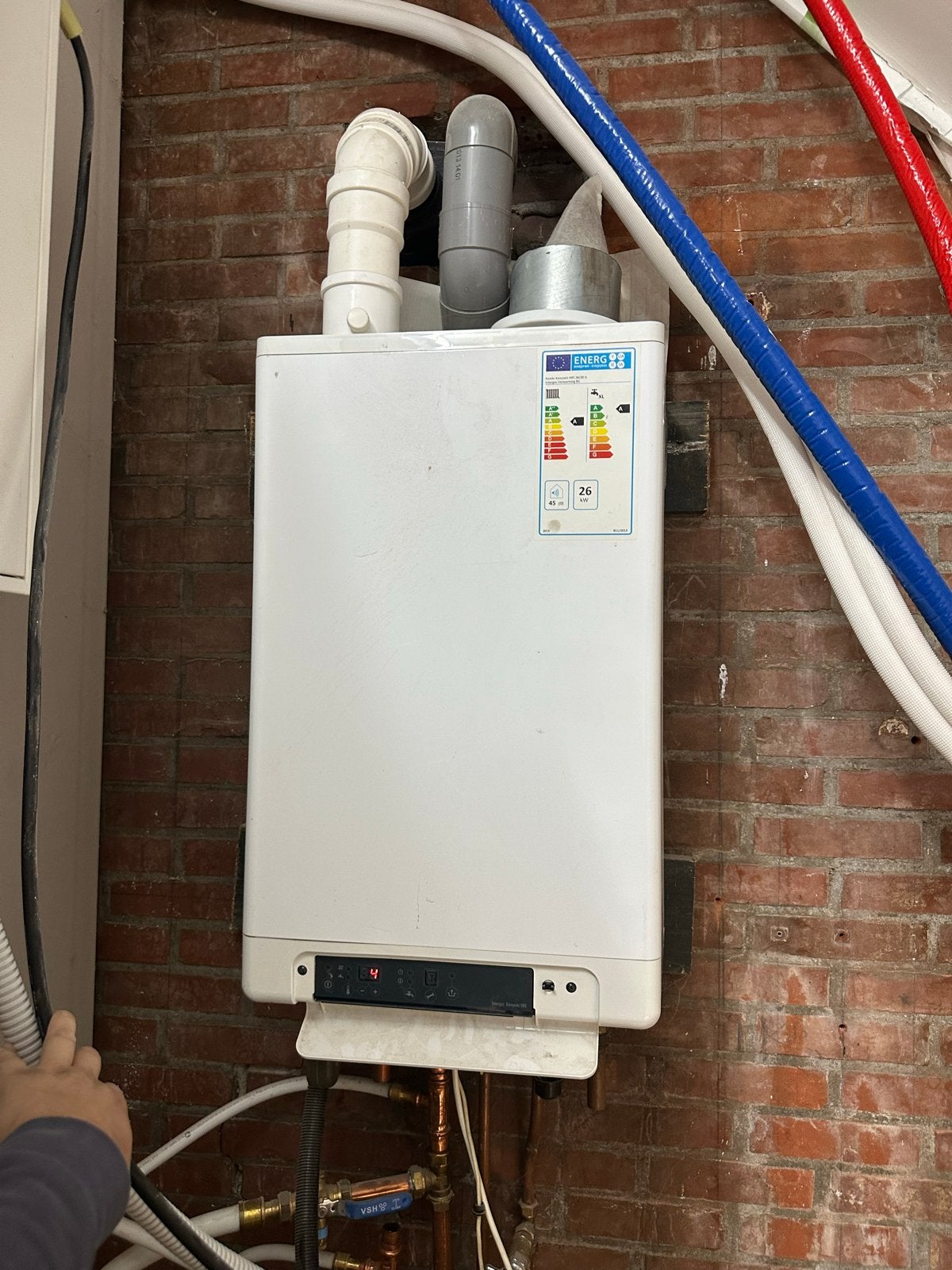 Intergas HRE 36/30 CV-ketel - Goede staat, Ophalen, Gebruikt, Hoog rendement (Hr), Cv-ketel of Combi-ketel