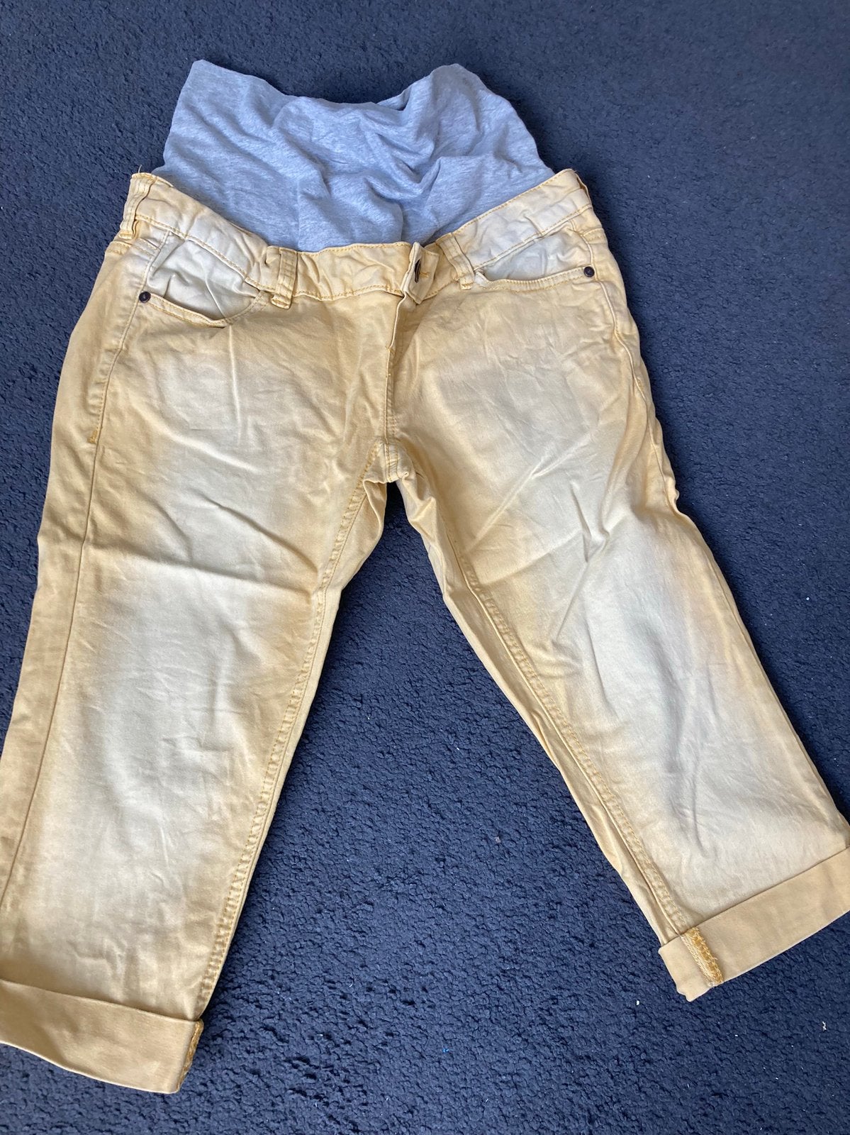 Zwangerschaps broek maat 29/34, Ophalen of Verzenden, Gedragen, Blauw, Broek of Spijkerbroek