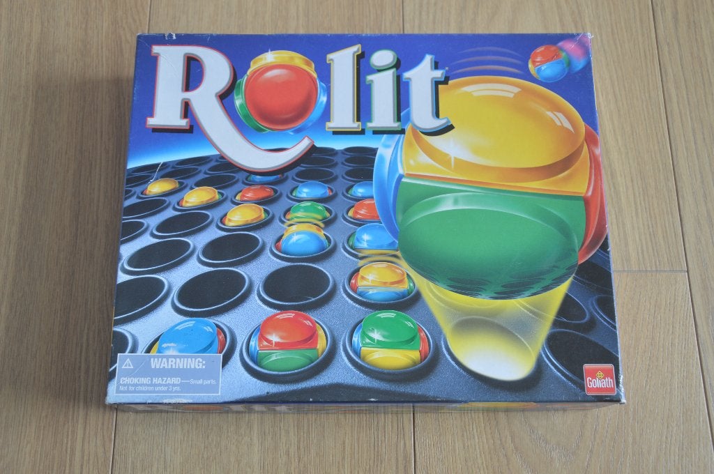 Rolit bordspel, vanaf 7 jaar, 2-4 spelers, compleet, Een of twee spelers, Ophalen of Verzenden, Gebruikt, Goliath