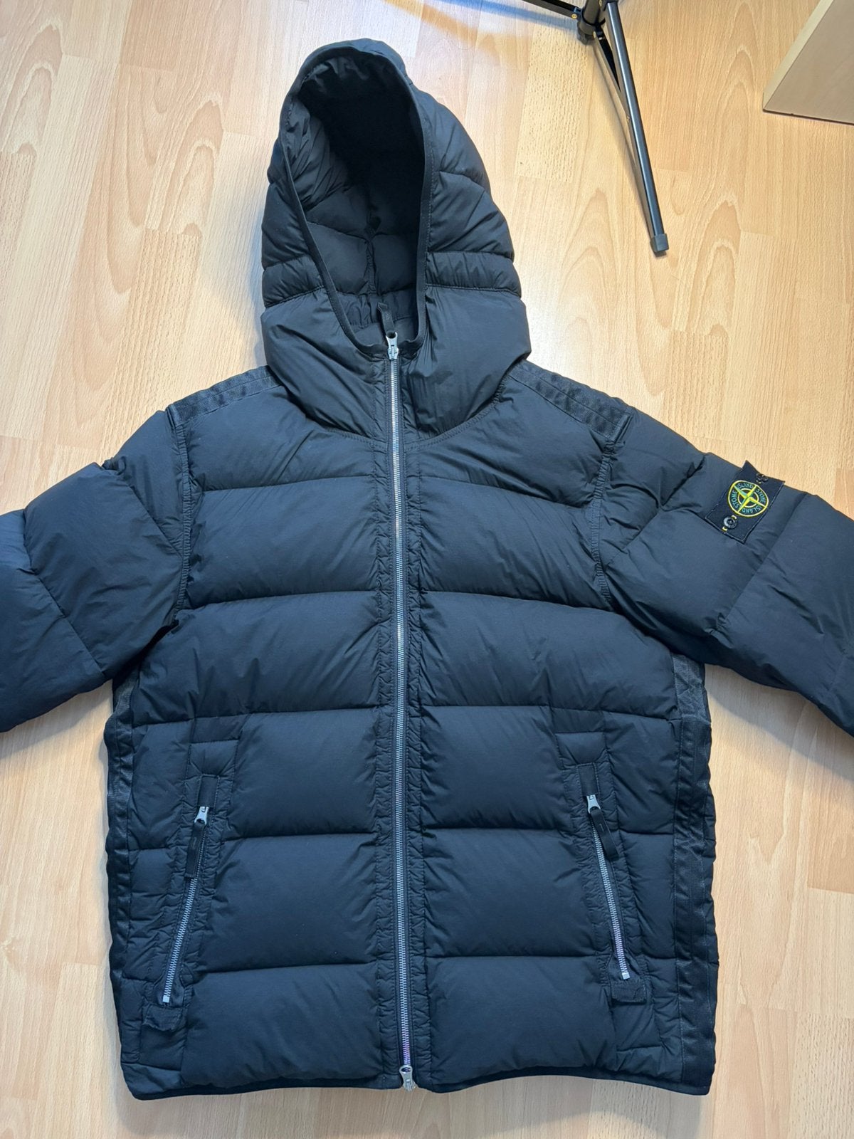 Stone Island Winterjas Heren, Ophalen of Verzenden, Zo goed als nieuw, Zwart