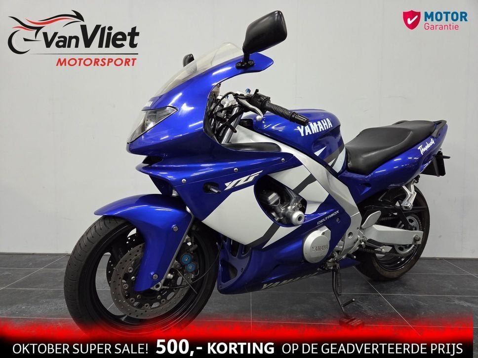 Mooie Yamaha YZF 600 R Thundercat 2002 Groot Onderhoud 6, 4 cilinders, Motorrijbewijs A, Bedrijf, Onbekend