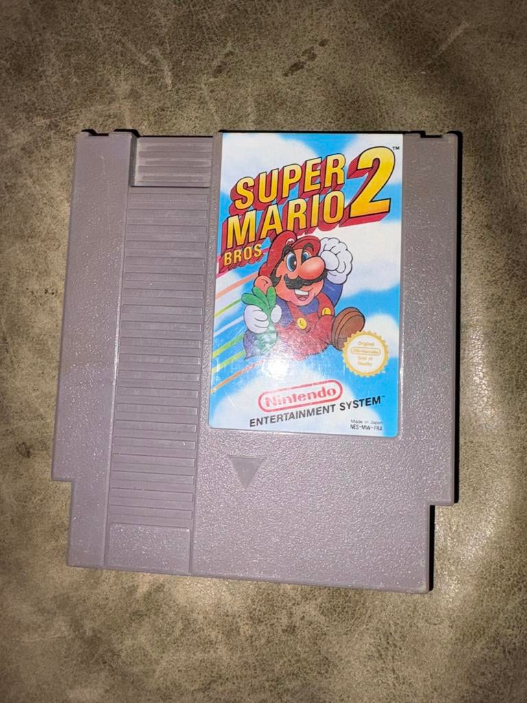 Supermario 2 nes, Spelcomputers en Games, Games | Nintendo NES, Ophalen of Verzenden, Zo goed als nieuw