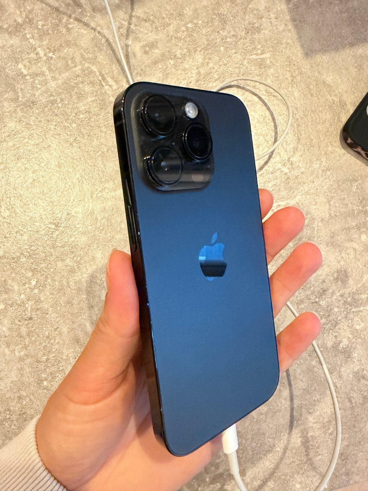 iPhone 14 Pro Space Black 128GB - met nieuwe oplader, Telecommunicatie, Mobiele telefoons | Apple iPhone, Zwart, Ophalen of Verzenden