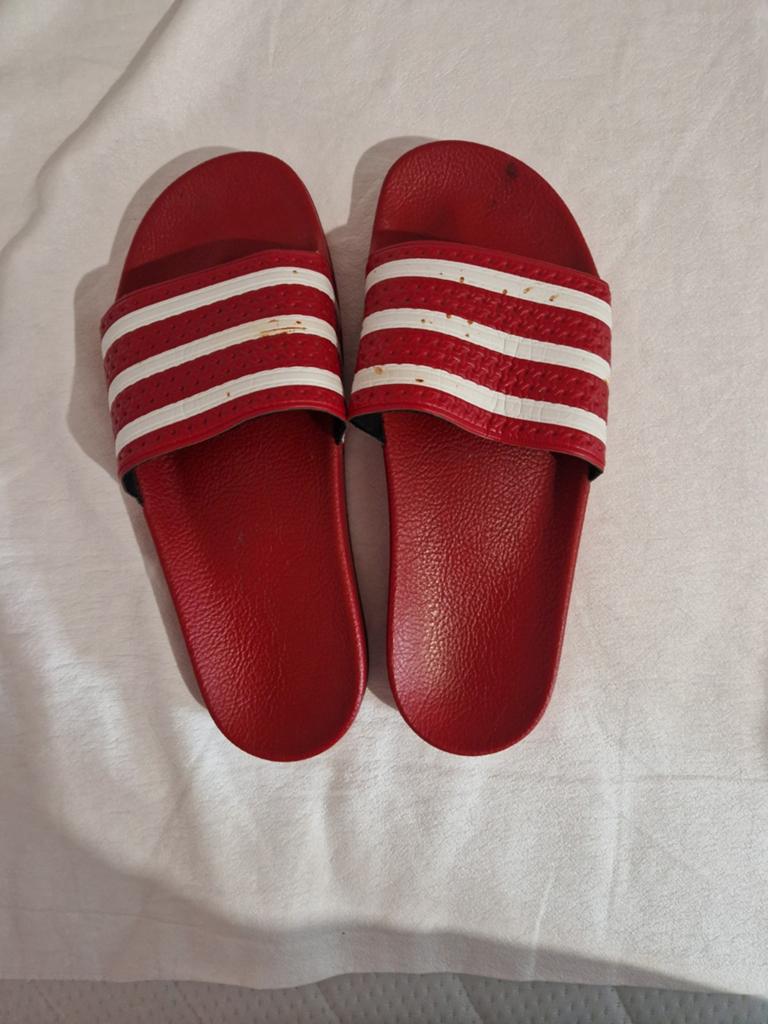 Adidas Adilettes Original slippers maat 9, Ophalen of Verzenden, Overige maten, Zwart