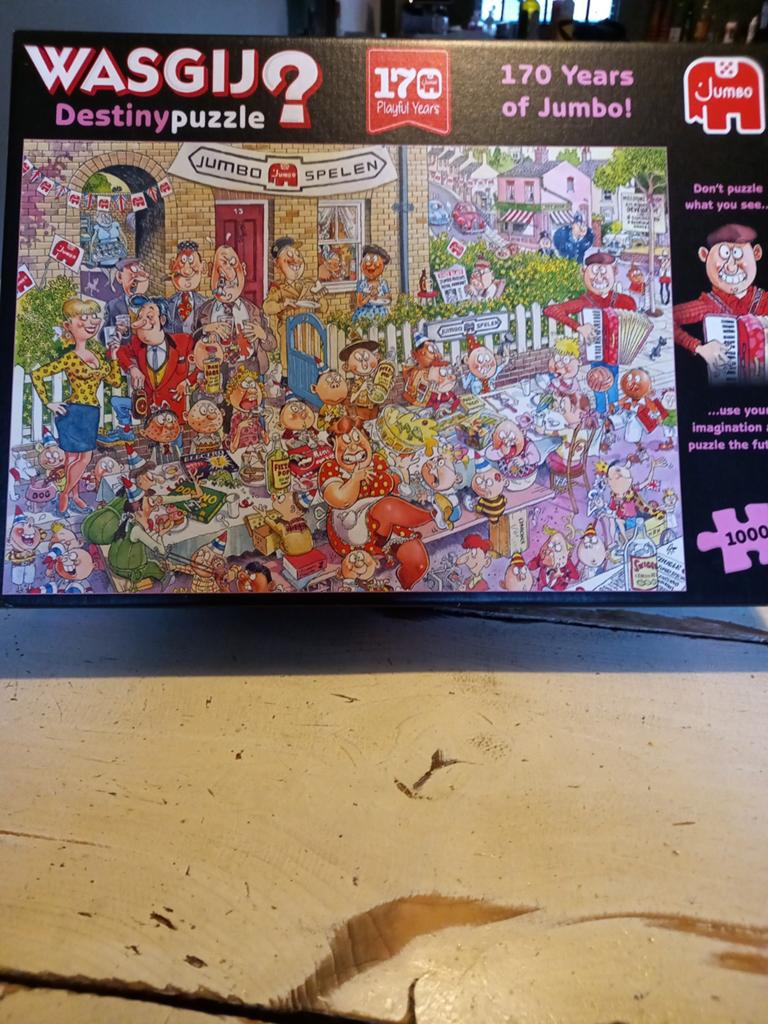 Wasgij puzzel 1000 stukjes, Hobby en Vrije tijd, Denksport en Puzzels, Ophalen, 500 t/m 1500 stukjes, Zo goed als nieuw