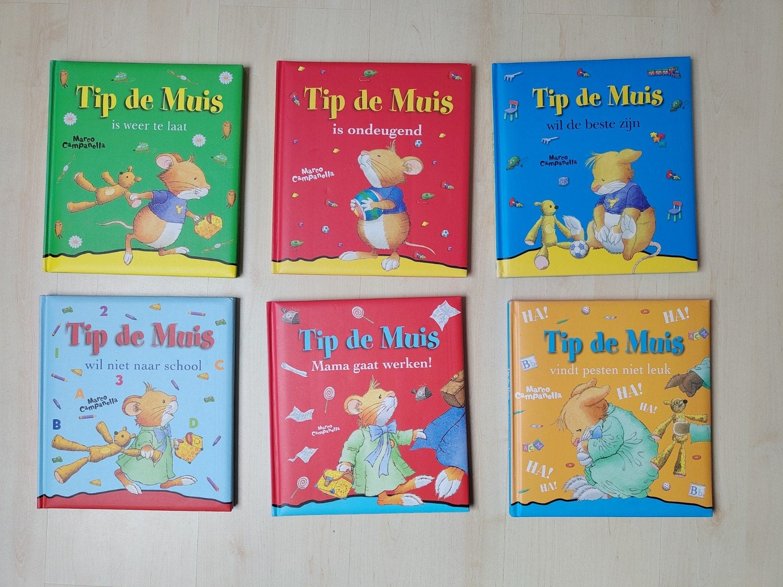 O.a Tip de Muis wil de beste zijn, Boeken, Ophalen of Verzenden, Zo goed als nieuw, Marco Campanella, Fictie algemeen