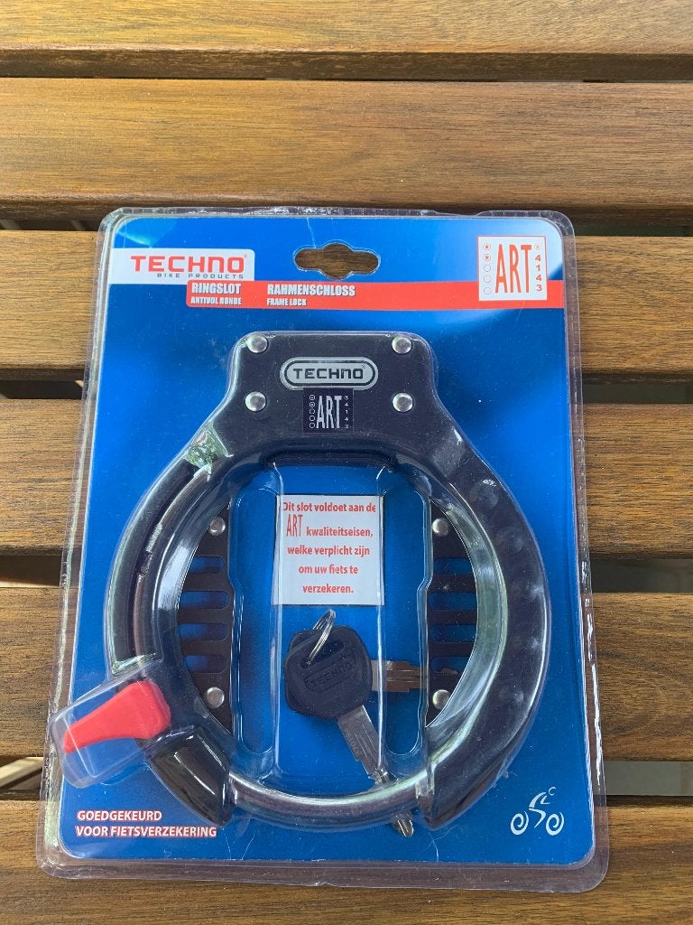 Ringslot, hangslot en ketting, Overige typen, Staal, Ophalen of Verzenden, Zo goed als nieuw
