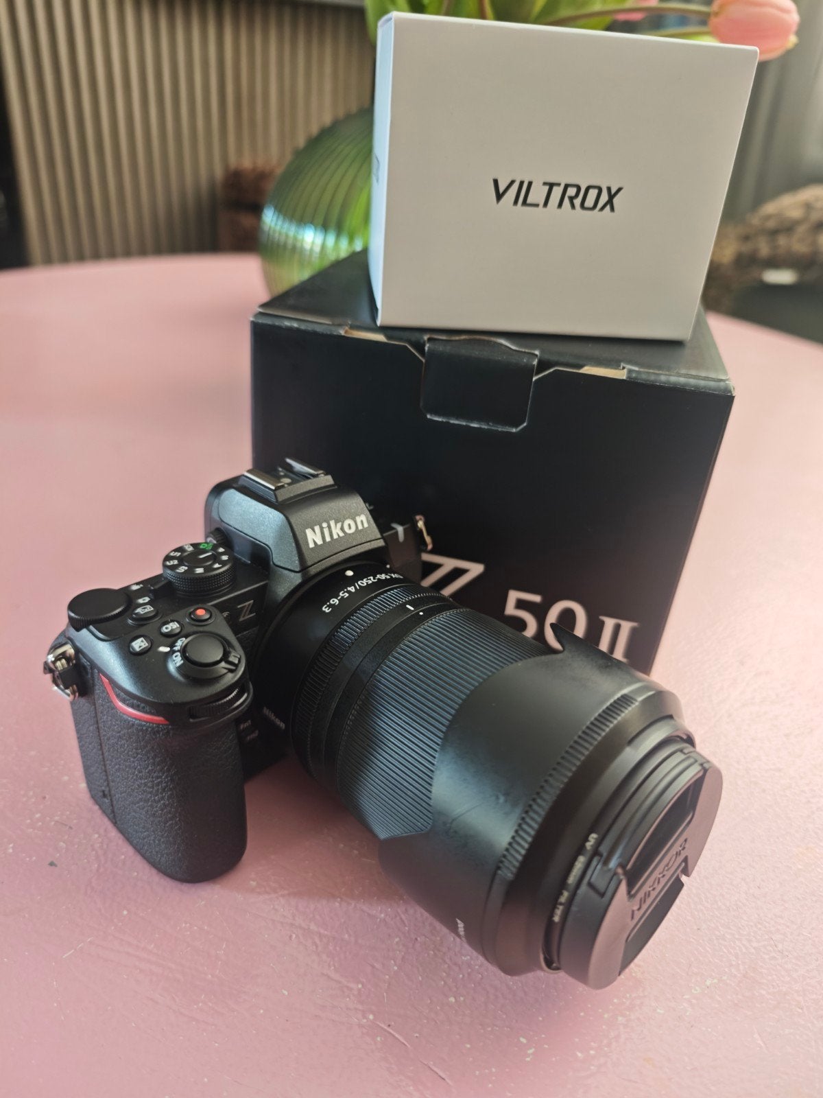 Nikon Z50 II met 2 lenzen en nog een jaar garantie, Ophalen, Nikon, 8 keer of meer