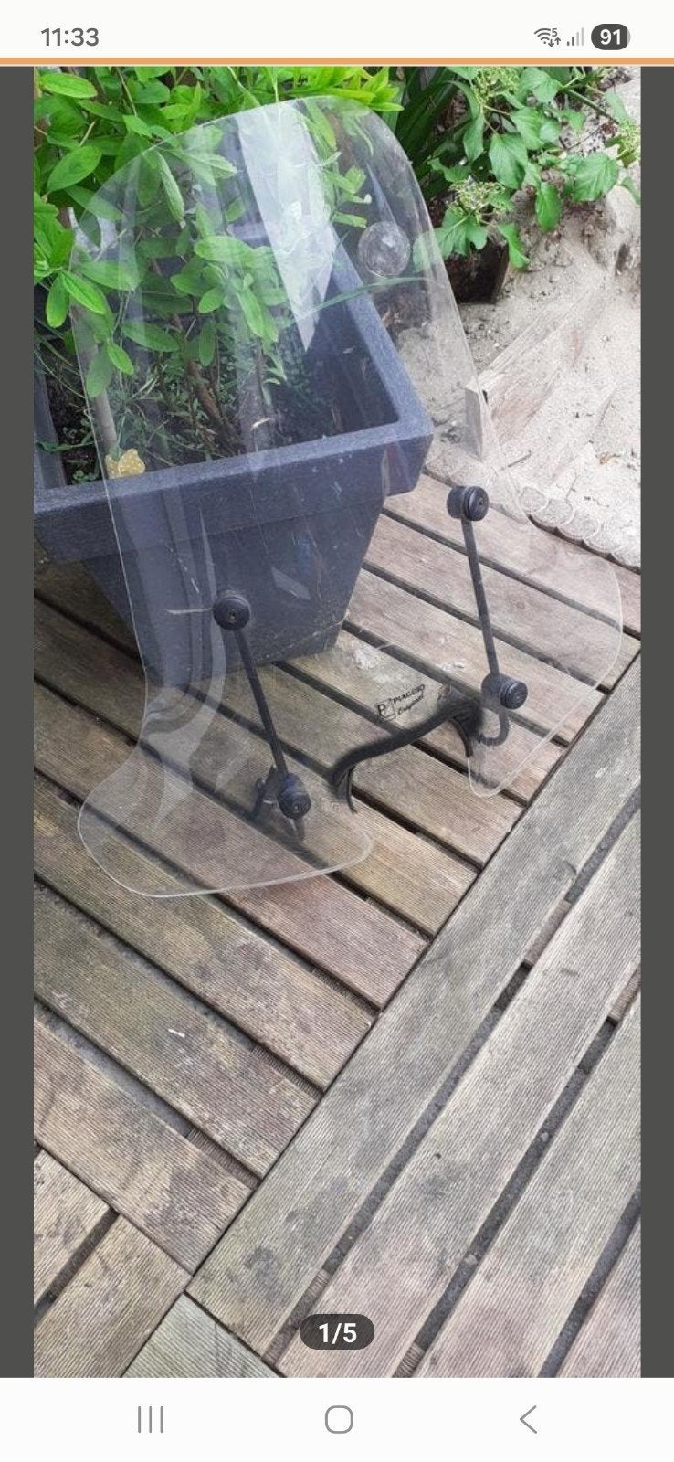 piaggio windscherm, Ophalen of Verzenden, Gebruikt, Overige typen, Overige merken