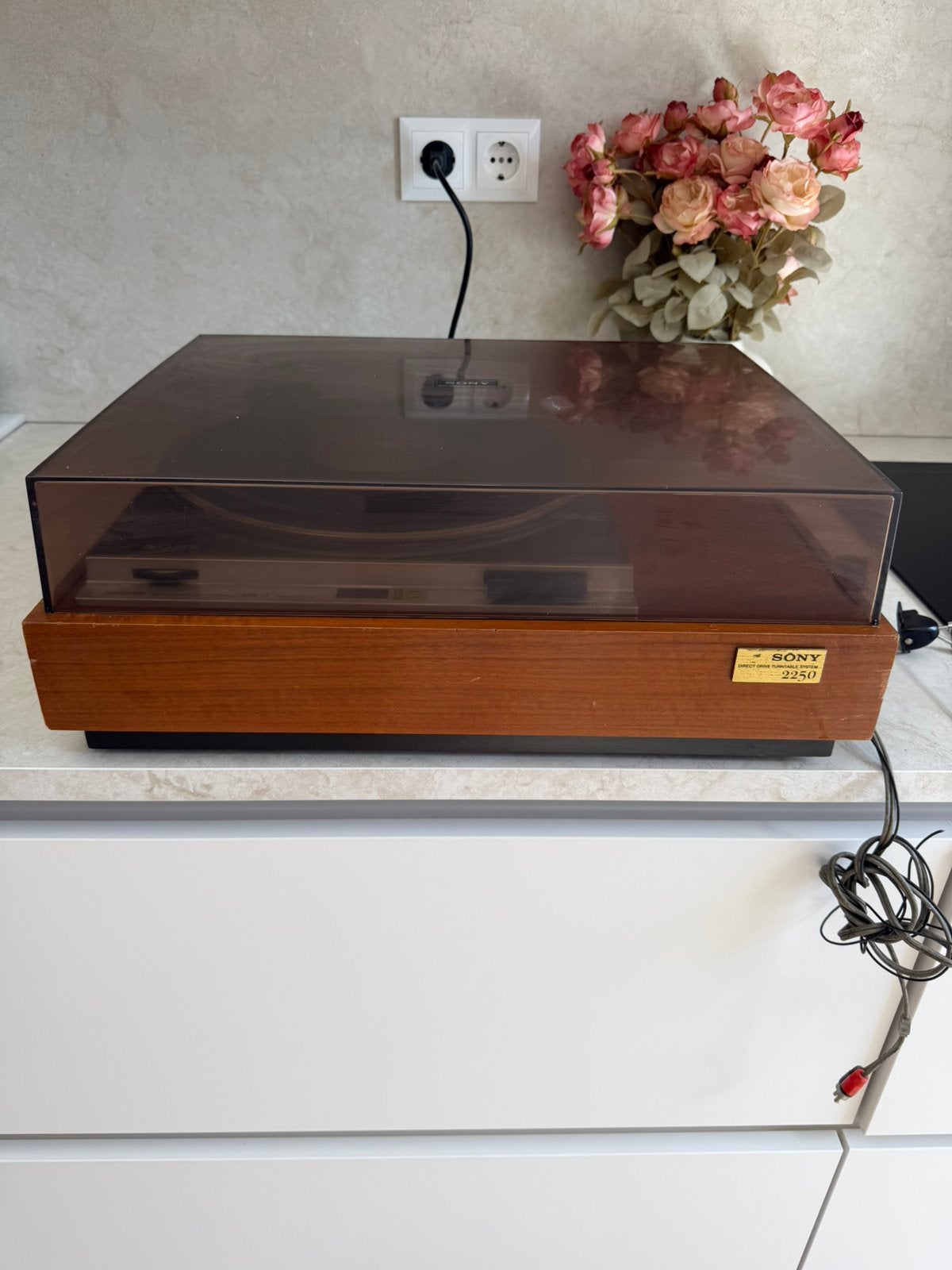 Sony 2250 PS-2250 platenspeler highend, Audio, Tv en Foto, Platenspelers, Ophalen of Verzenden, Zo goed als nieuw, Sony
