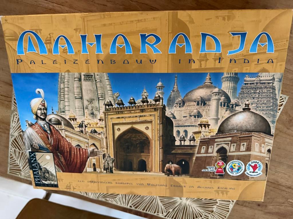 Maharadja: Paleizenbouw in India bordspel, Hobby en Vrije tijd, Gezelschapsspellen | Bordspellen, Ophalen of Verzenden, Nieuw