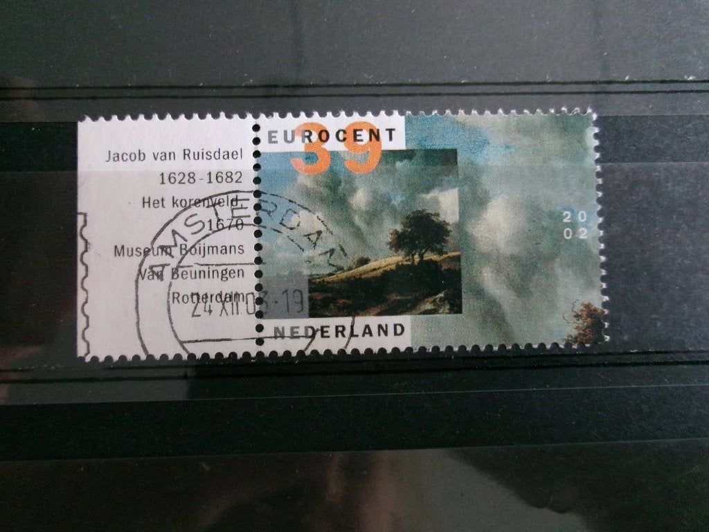 2002 - laantje van middelharnis met tab (679g), Verzenden, Gestempeld