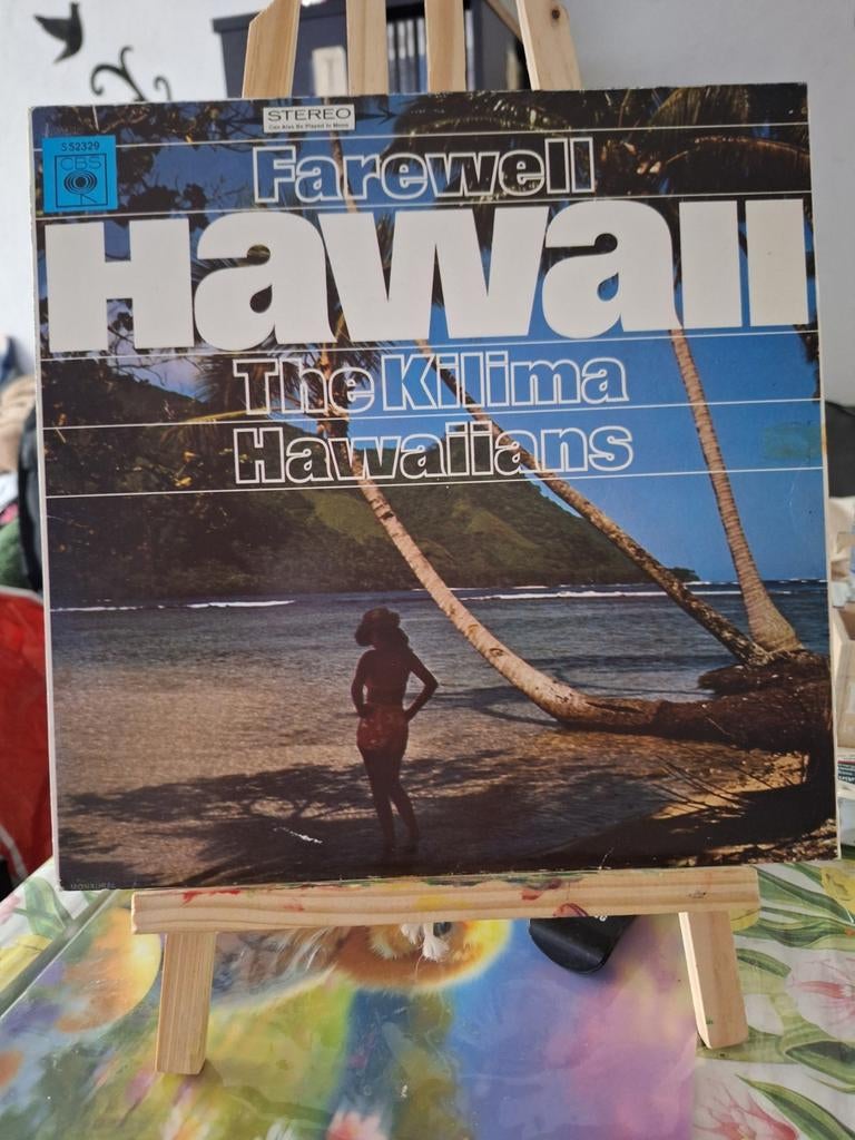 The Kilima Hawaiians - Farewell Hawaii LP, Gebruikt, Voor 1960, Overige soorten, Ophalen of Verzenden