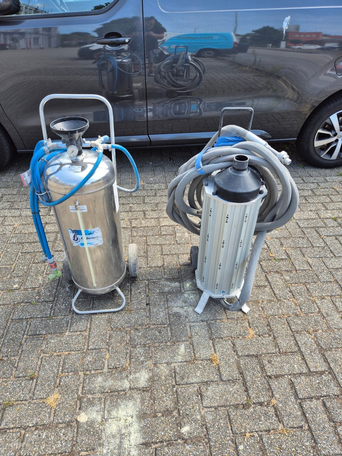 IBIX 25p Straalketel H2O - Professionele Straalmachine, Doe-het-zelf en Verbouw, Reinigingsmachines, Ophalen, Gebruikt, Overige typen