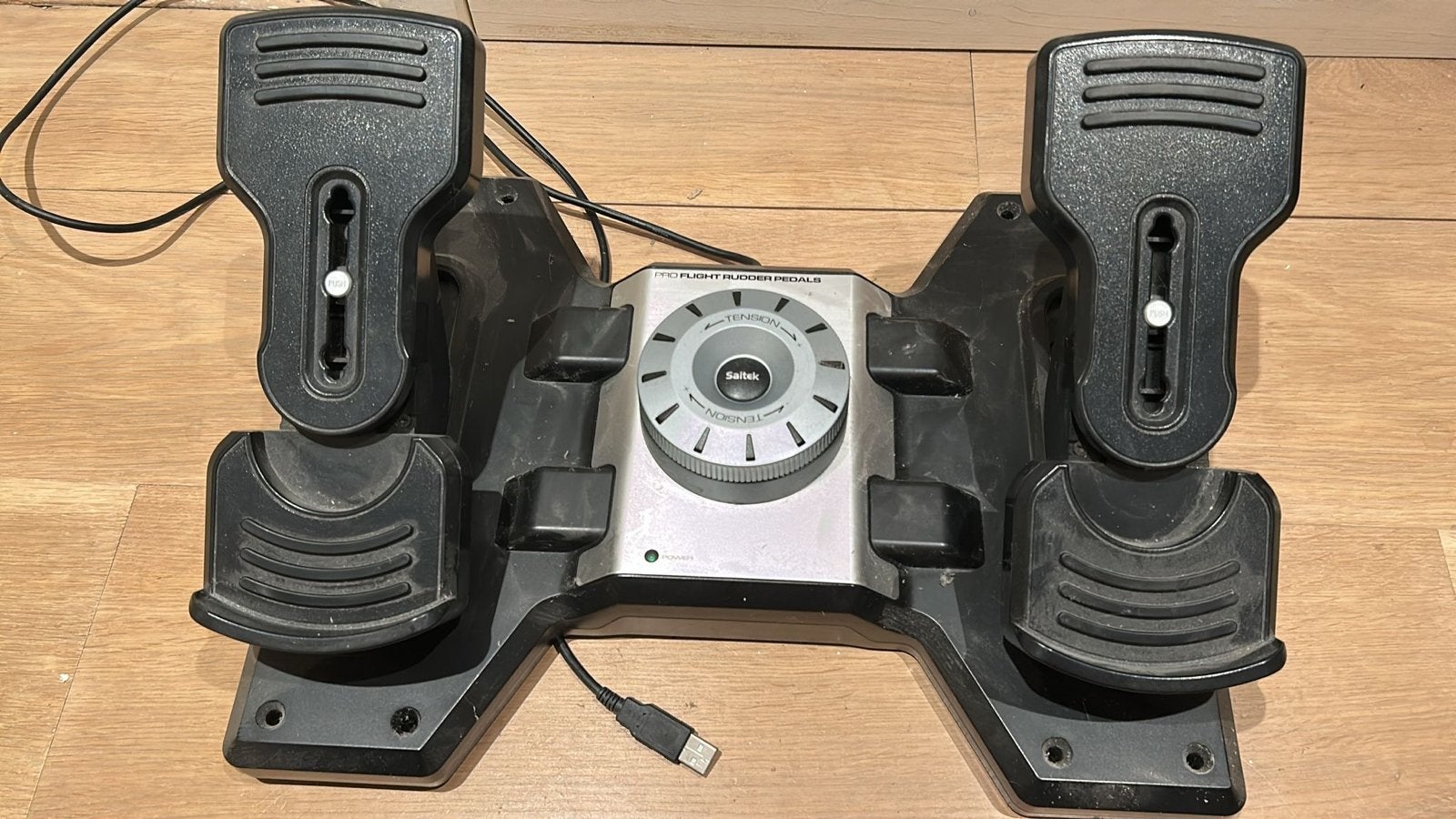 Logitech Rudder Pedals voor Flight Simulator, Verzenden, Gebruikt