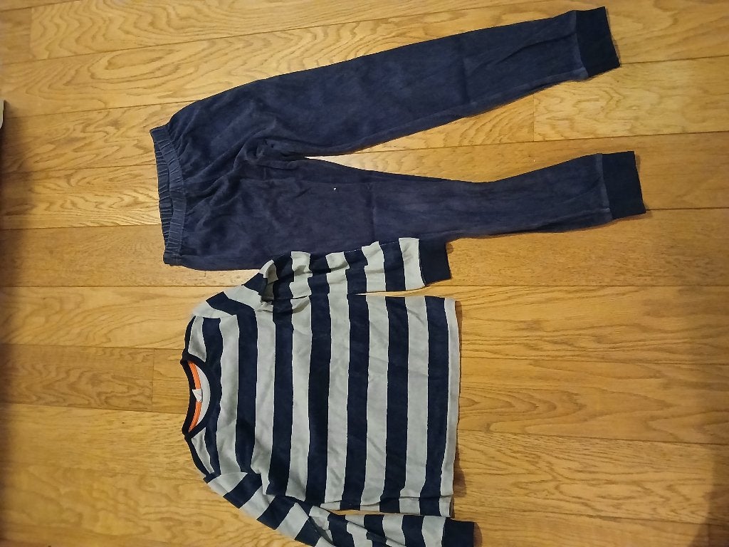 Pyjama hema badstof velours 146 152, Nacht- of Onderkleding, Gebruikt, Jongen of Meisje, Ophalen of Verzenden