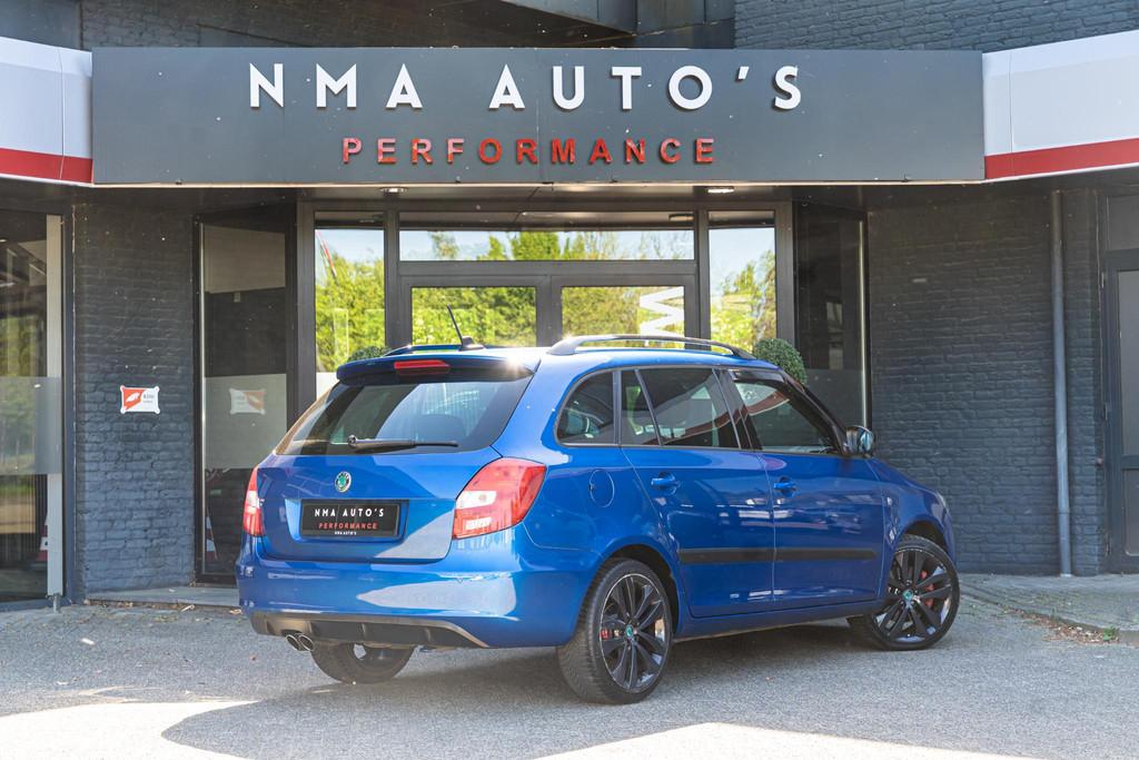 Skoda Fabia Combi 1.4 TSI RS 180PK / CRUISE / NAVI / BLUETOO, Euro 5, Stof, Gebruikt, 4 cilinders