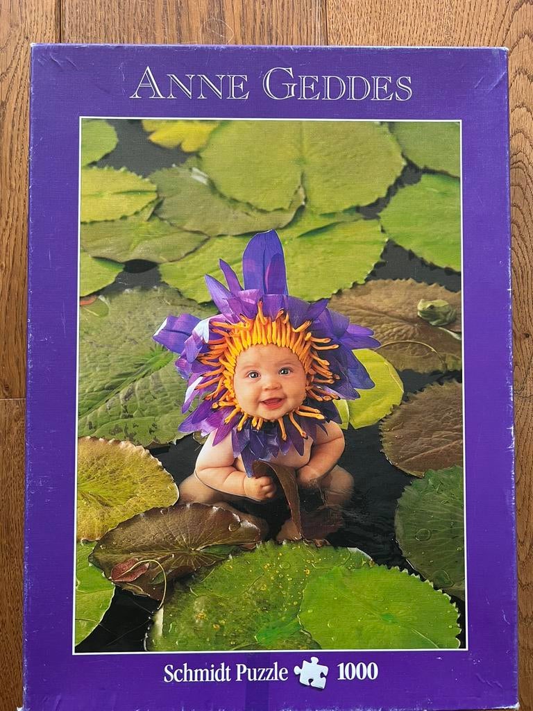 Anne Geddes  Schmidt puzzel, Ophalen of Verzenden, 500 t/m 1500 stukjes, Zo goed als nieuw