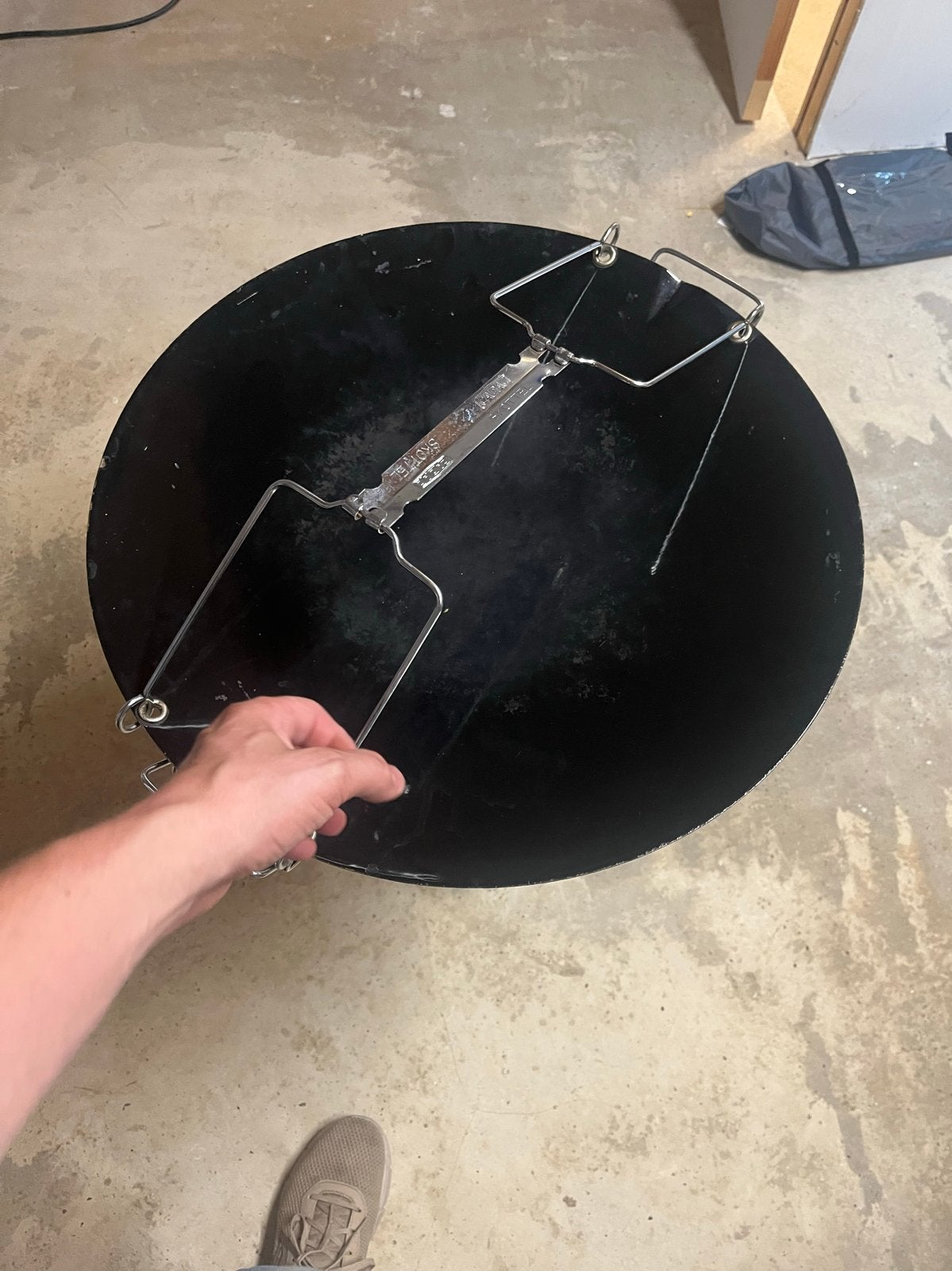 Cadac Skottel Braai met gasfles en draagtas, Ophalen, Gebruikt