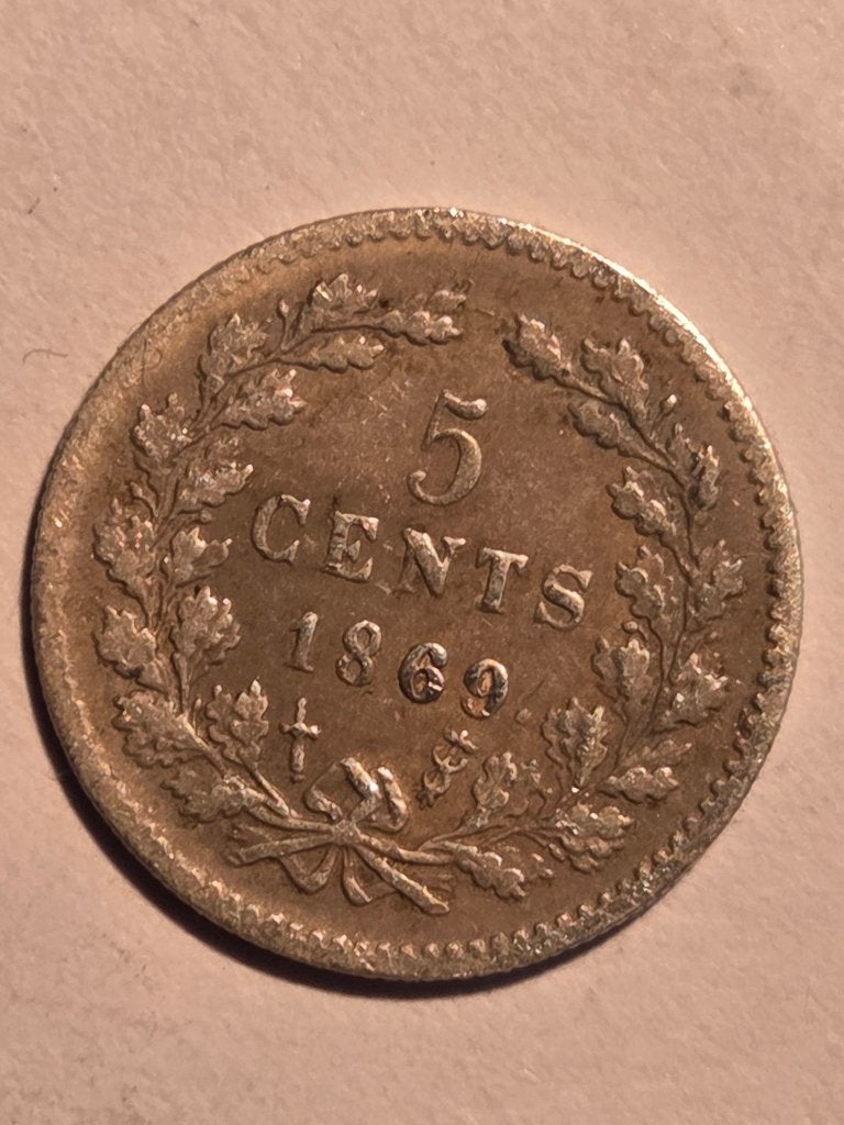 Stuiver, Ophalen of Verzenden, Vóór koninkrijk, 5 cent, Zilver