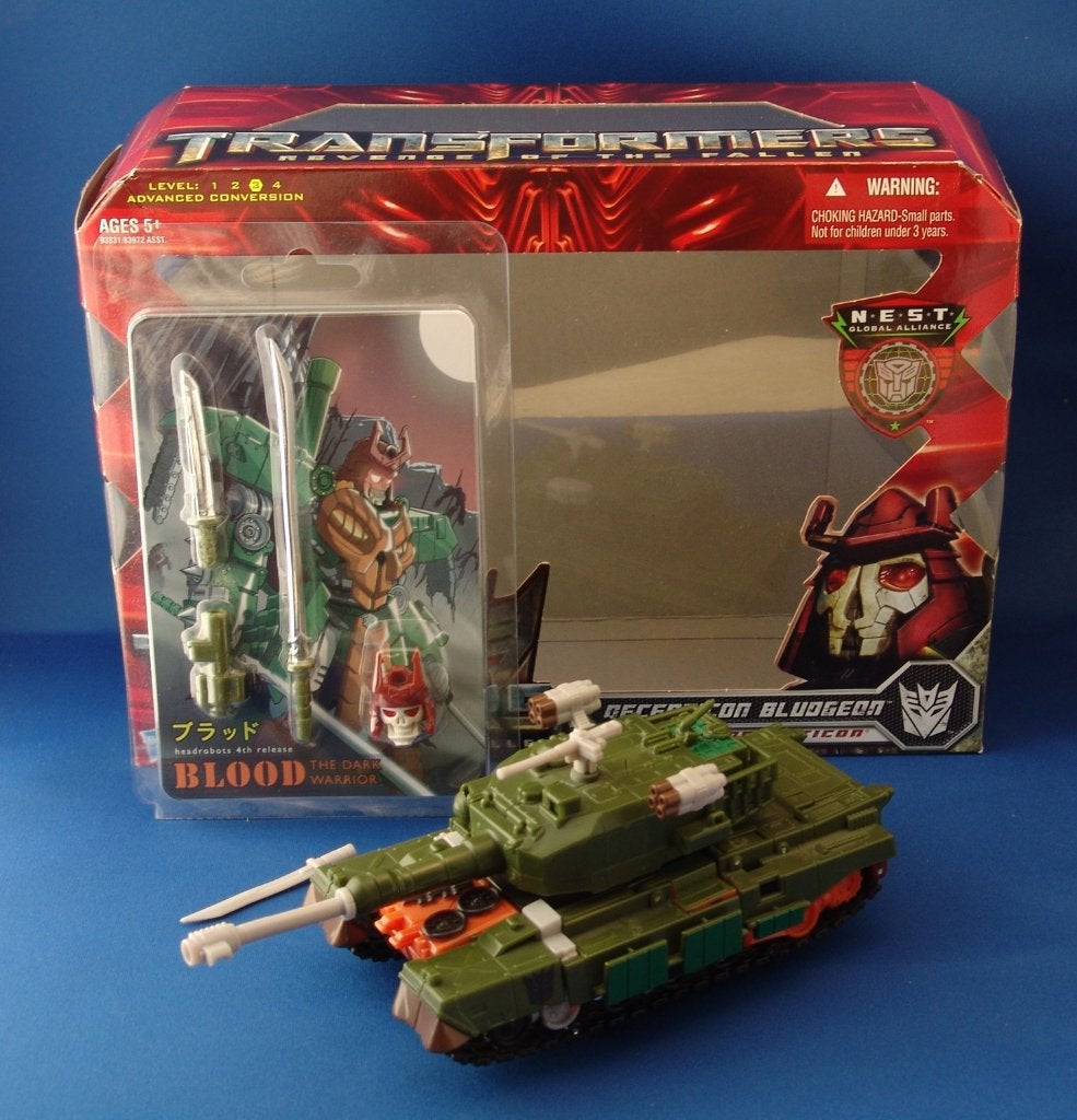 Transformers RotF Classics -- BLUDGEON + upgrade set, G1, Ophalen of Verzenden, Zo goed als nieuw, Decepticons