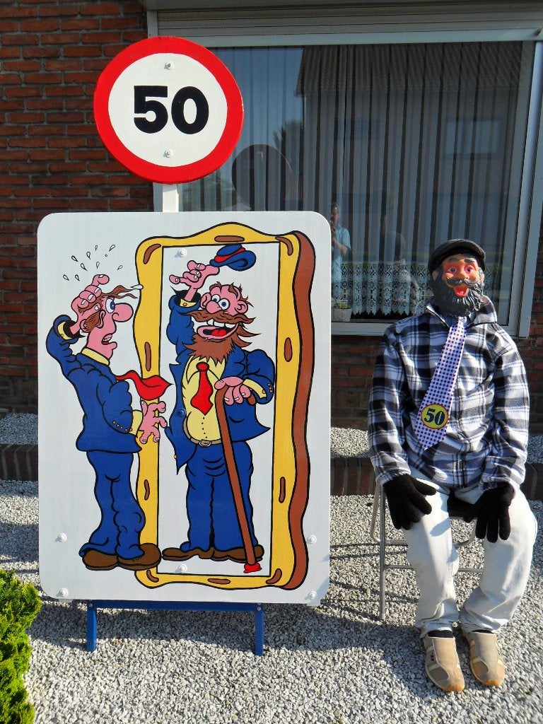 Abraham voor de spiegel set 3 deel te huur., Ophalen, Zo goed als nieuw, Abraham of Sarah