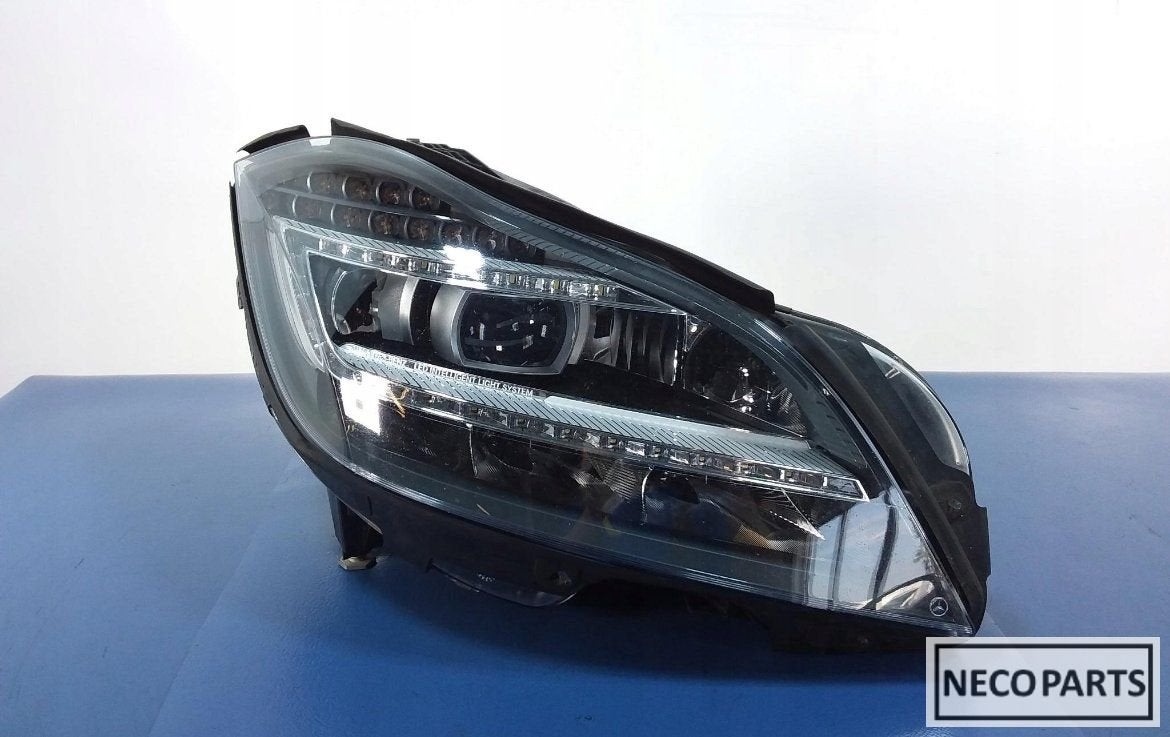 MERCEDES CLS W218 KOPLAMP RECHTS LED A2188202859 LEVERBAAR!!, Gebruikt, -, Ophalen of Verzenden, Spatbord