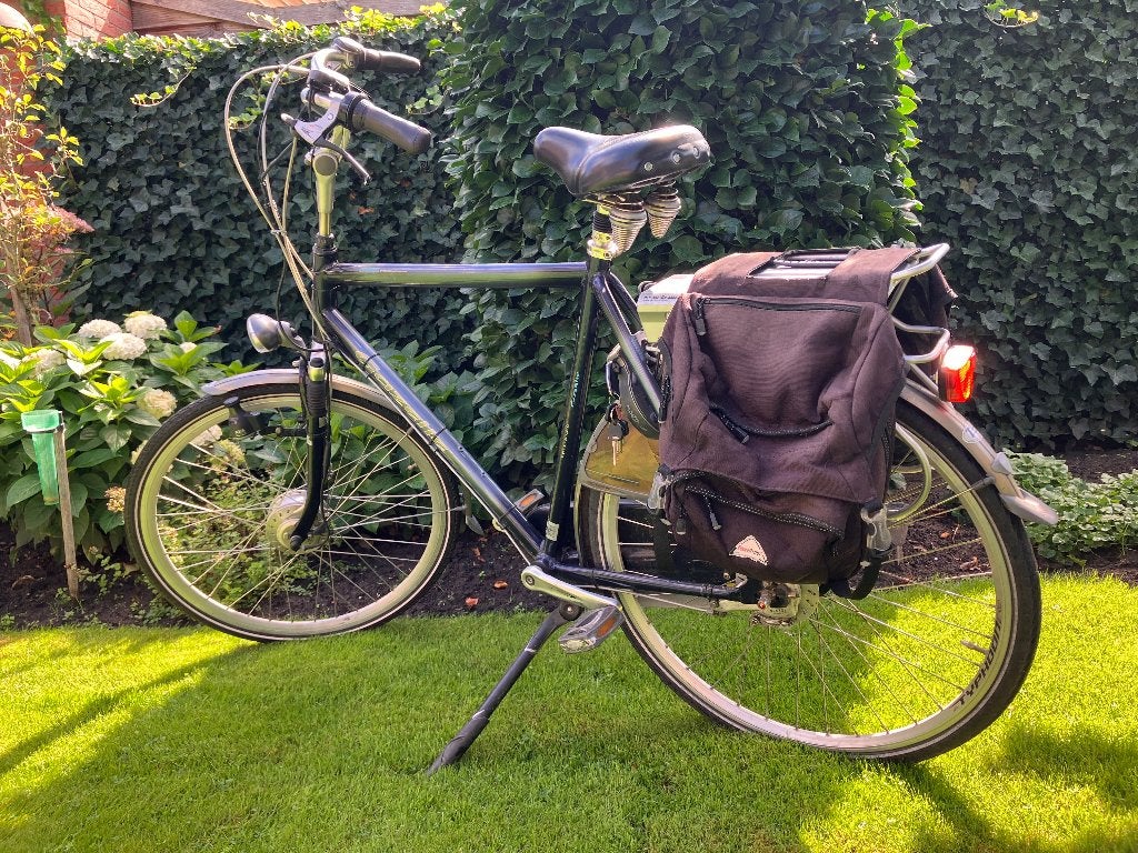 Gazelle herenfiets met accu (accu defect, opknapper), Ophalen, Gebruikt, Versnellingen, 57 tot 61 cm