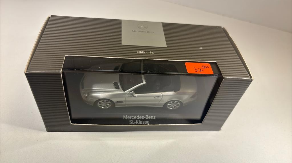 Mercedes benz sl klasse minichamps 1.43, Auto, Ophalen of Verzenden, MiniChamps, A