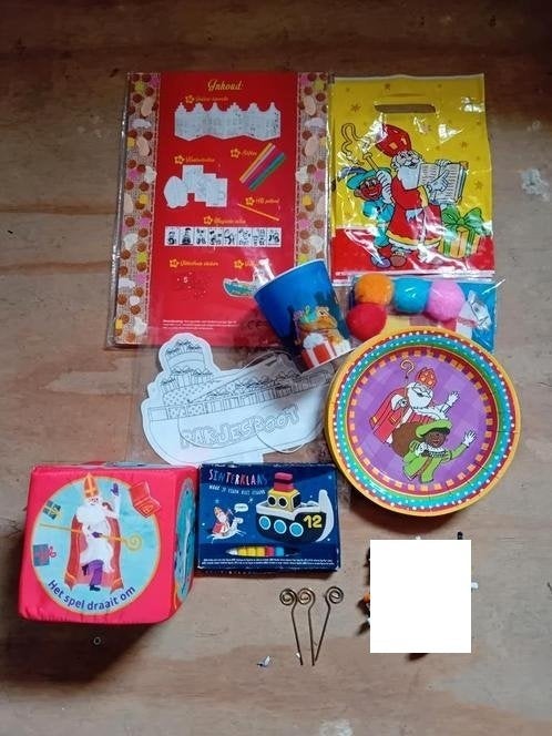 sinterklaas en piet spullen 5 december kinder feest, Diversen, Ophalen of Verzenden, Gebruikt