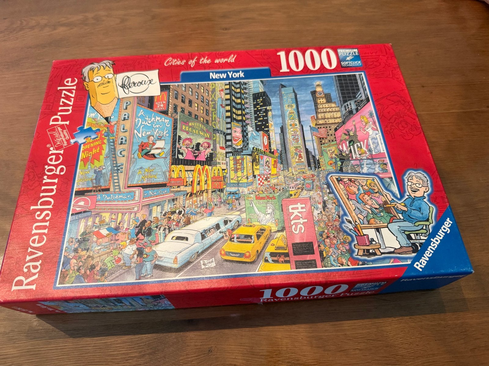 Ravensburger Legpuzzel 1000 stukjes - New York, Hobby en Vrije tijd, Denksport en Puzzels, Ophalen of Verzenden, 500 t/m 1500 stukjes