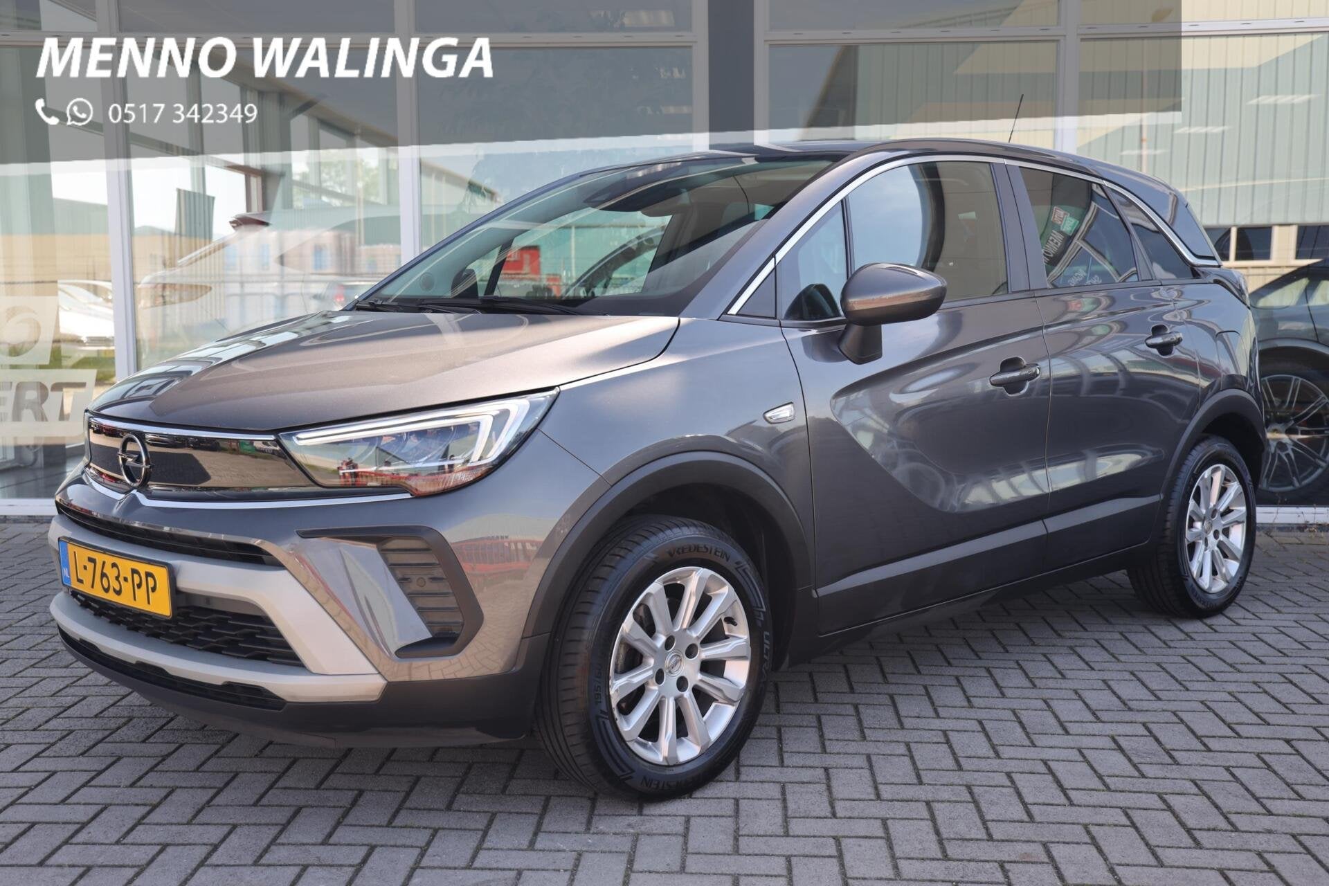 Opel Crossland 1.2 Turbo Elegance|Camera|Navi|Apple carplay/, Auto's, Voorwielaandrijving, Gebruikt, Euro 6, 1199 cc