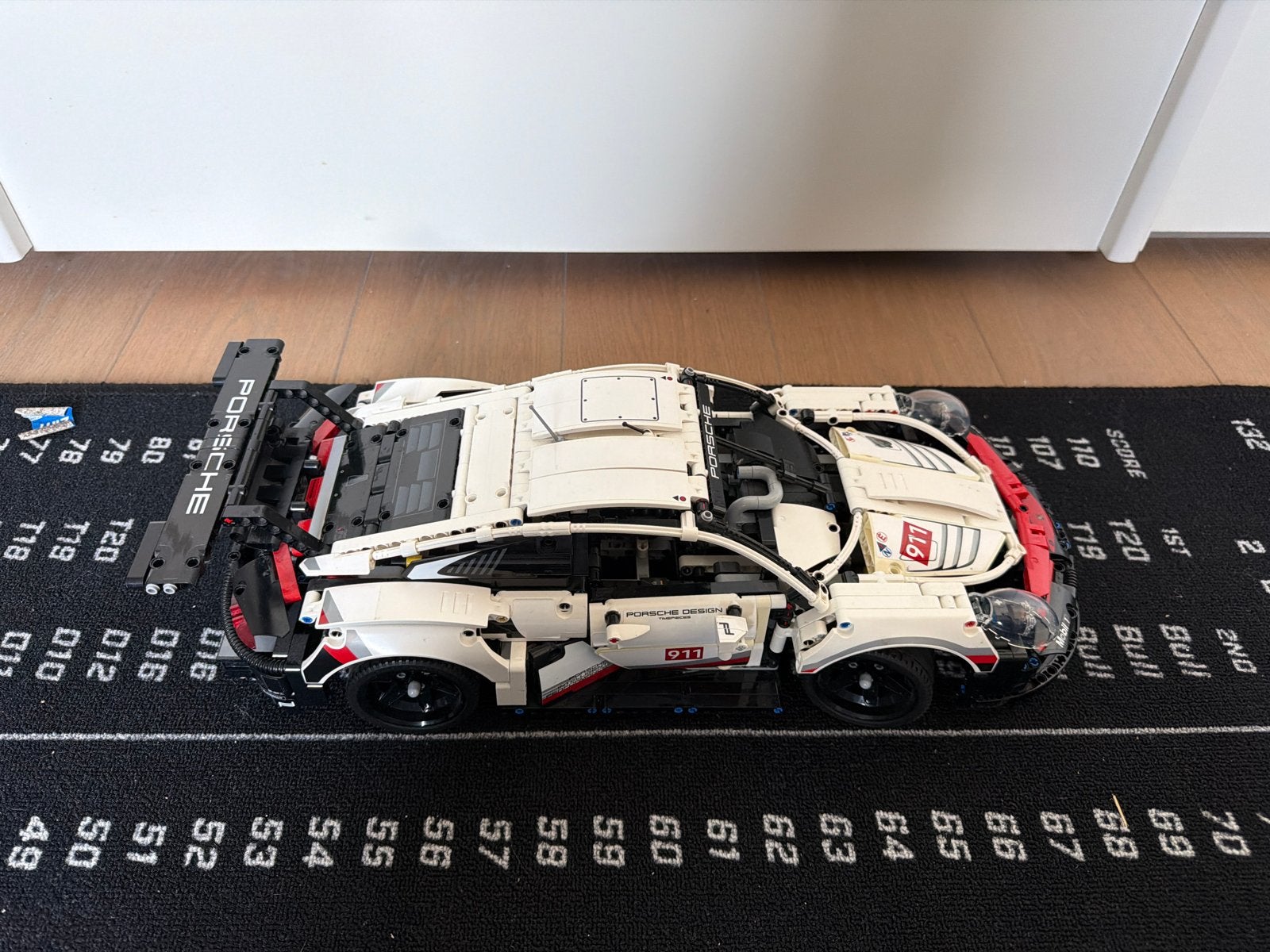 Lego Technic Porsche 911 RSR -, Auto, Groter dan 1:32, Zo goed als nieuw, Ophalen