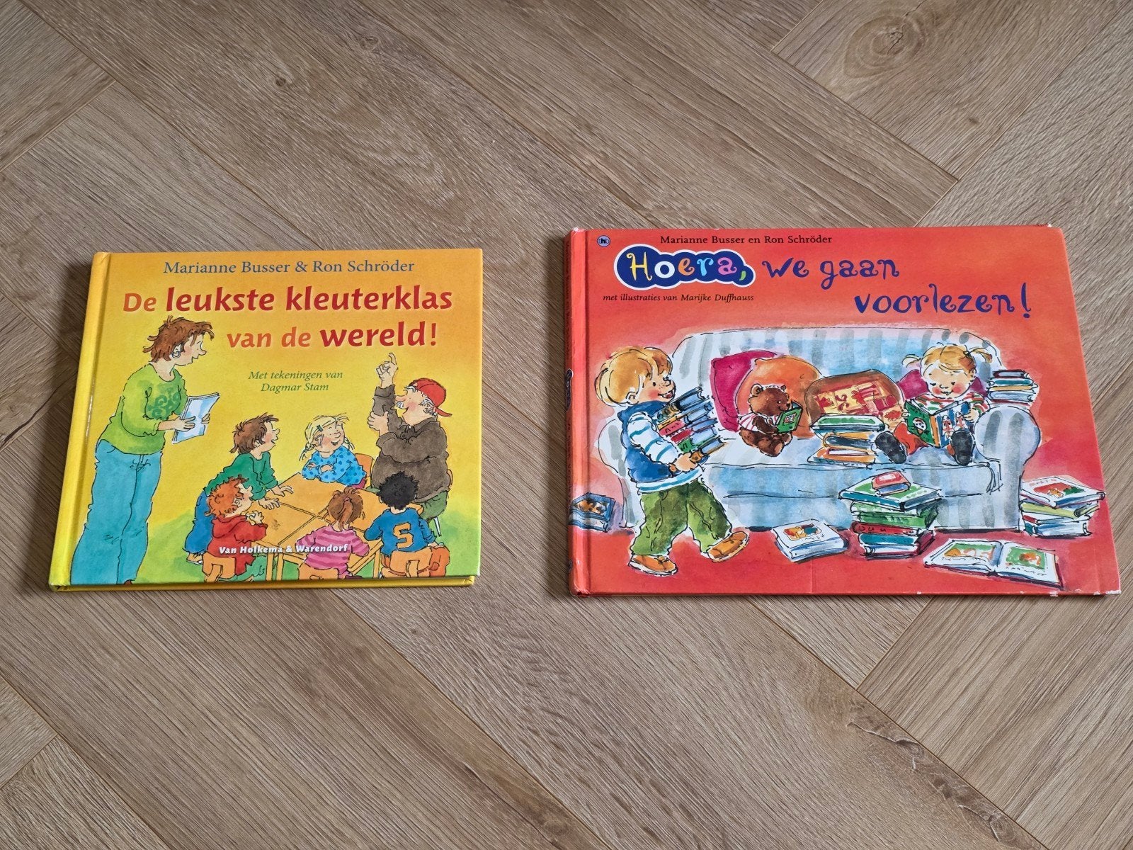 Kinderboeken Marion Busser en Ron schroder, Ophalen of Verzenden, Zo goed als nieuw