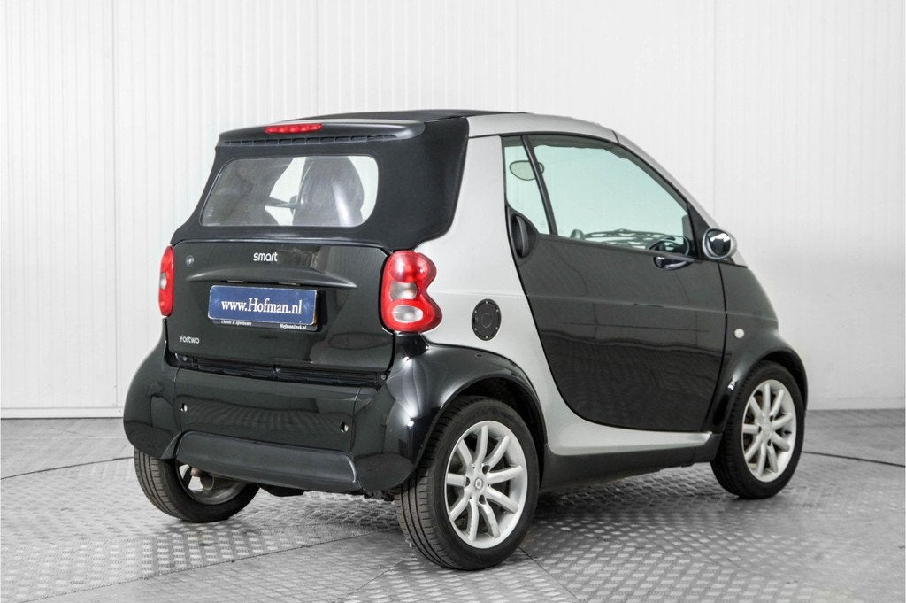 Smart Fortwo cabrio 0.7 purestyle (bj 2005, automaat), Auto's, Achterwielaandrijving, Cabriolet, Origineel Nederlands, Bedrijf