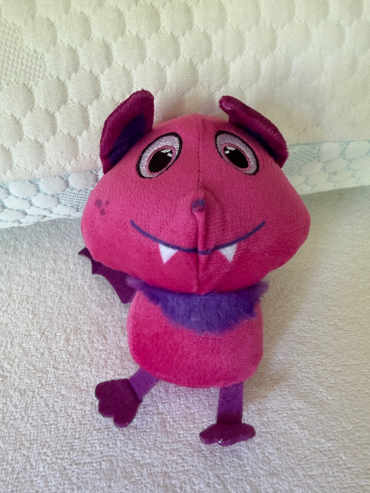 Lidl knuffel vleermuis roze paars, Lidl, Overige karakters, Overige typen, Ophalen of Verzenden
